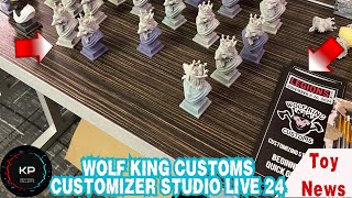 Preview Night Wolf King Customs Customizing Studio Live at Legions Con 24 [upl. by Rutger25]