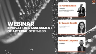 Webinar Innovation amp Assessment of Arterial Stiffness [upl. by Dnaleel]