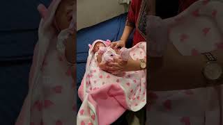 Diaper change in babies baby youtubeshorts childspecialist [upl. by Anaihsat444]