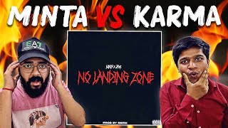 MINTA X JAXK  NO LANDING ZONE  LEGIT REACT  REACTION VIDEO [upl. by Ynnos]