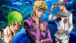 Giorno Giovanna And Gappy Go To The Aquarium  Giornos Bizarre Adventure [upl. by Sirap78]