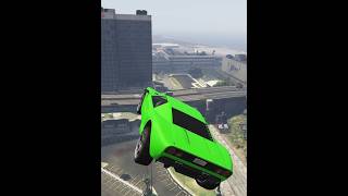 STUNT JUMP in GTA V ONLINE🔥 GTA 5 CAR STUNT gta gtaonline gtavcars shorts status [upl. by Ecinahc586]