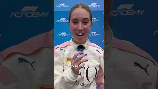 Get to know Zandvoort Wild Card Nina Gademan 🇳🇱 F1Academy DutchGP [upl. by Oniluap]