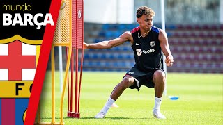 BARÇA  ¡Vuelve LAMINE YAMAL a los entrenamientos junto a PEDRI y FERRAN TORRES [upl. by Balliol]