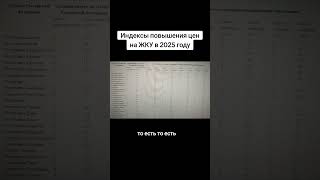 💰Индексы повышения цен на коммунальные услуги в 2025 году [upl. by Tannie]