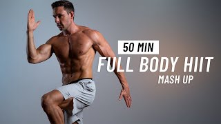 50 Min Fat Burning HIIT Workout  Burn 1000 Calories Full Body At Home [upl. by Qifahs64]