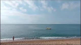 Calella Beach Spain 🇪🇸 [upl. by Schramke538]