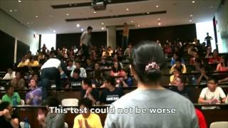 The Worst Test  Im an engineering failure  flash mob [upl. by Renell]