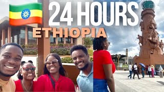 I TRAVELED TO ETHIOPIA 🇪🇹 AND SPENT 24 HOURS IN ADDIS ABABA WITH ETHIOPIAN AIRLINES AND 5STAR HOTEL [upl. by Uokes]