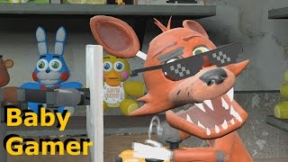 FNAF SFM Five Nights at Freddys Baby Foxy Video Games [upl. by Assil622]