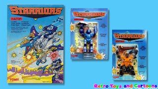 Starriors Vultor Ripsaw Clawgut Tomy Commercial Retro Toys and Cartoons [upl. by Llerdnam]