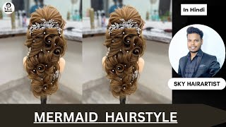 Mermaid Advance Hairstyle  Mermaid Braids Hairstyle  ​⁠​⁠ skyhairartist [upl. by Kellie]