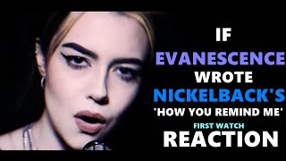 Violet Orlandi If Evanescence wrote Nickelbacks HOW YOU REMIND ME  First Watch Reaction [upl. by Gard616]