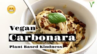 THE BEST VEGAN CARBONARA RECIPE [upl. by Gnihc]