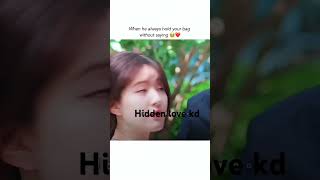 Hidden love kdrama with rakka lakalaka song bts bts tranding song kdrama yt short viraltranding [upl. by Demona]