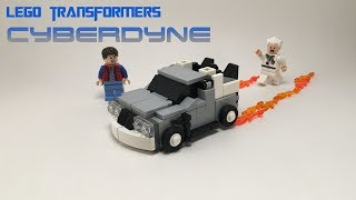 Lego Delorean Transformer  Cyberdyne [upl. by Pate]