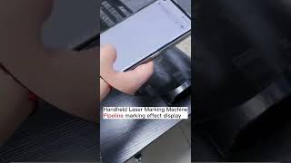 Handheld Laser Marking MachineFiber Type [upl. by Inuat366]