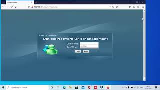 How to Configure Secureye GponONT modem gpon ont configure secureye optical Fiber [upl. by Walworth]