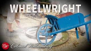 18thCentury Wheelwrights at Colonial Williamsburg [upl. by Nil931]