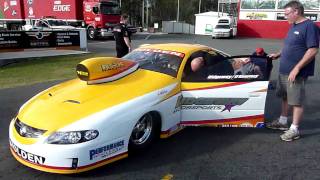 Ridgeway Holden Monaro Pro Stock first launchwmv [upl. by Copland]