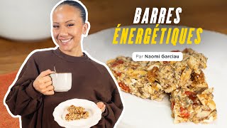 Linstant recette  Barres énergétiques maison par Naomi Garciau [upl. by Hamburger]