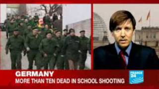 Germany more than 15 dead in school shooting [upl. by Nosnar]