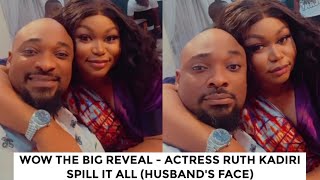 Actress Ruth kadiri finally makes the big reveal HUSBAND FACE REVEALED [upl. by Alikam]