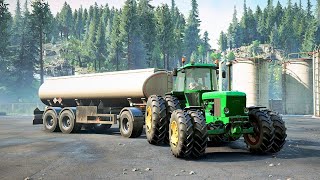 Super Heavy Tractor 3000HpTrailer Fuel Tank 10000L [upl. by Yrome188]