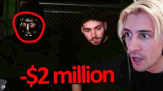 Largest Ever Livestream Scam  xQc Reacts [upl. by Aralomo]