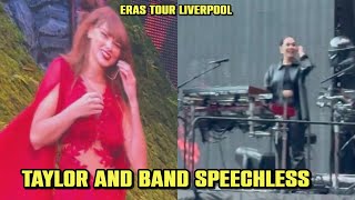 Taylor Swift EMOTIONAL After Champagne Problems In Liverpool [upl. by Jarin]