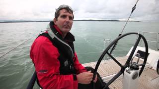 How to helm and trim for reaching Tips from round the world sailor Brian Thompson [upl. by Tellford840]