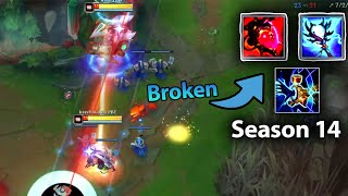 NEW ITEMS on LUX IS BROKEN  SEASON 14 LUX BUILD PBE GAMEPLAY [upl. by Emerej264]