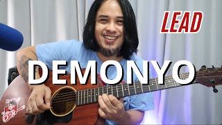 Demonyo lead guitar tutorial x C major scale [upl. by Oramug]