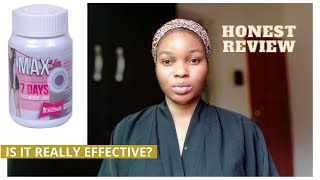 MAX SLIMMING 7DAYS WEIGHT LOSS SLIMMING PILLS HONEST REVIEW LOSE 7KG IN 7DAYS SLIMMING PILLS [upl. by Base464]