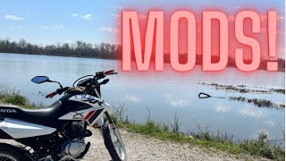 2023 Honda XR150L MODS [upl. by Weathers]