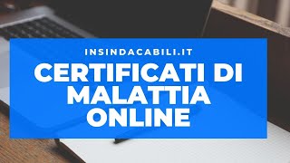 Certificato di malattia Inps come consultare attestati di malattia online [upl. by Leeke]