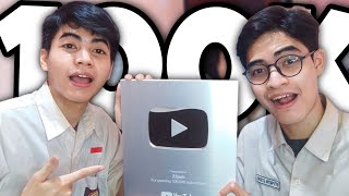 100000 SUBSCRIBERS  ROOM TOUR  UNBOXING SILVER PLAY BUTTON [upl. by Nauqel]