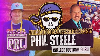 College Football Guru Phil Steele On ECU Football In 2024 [upl. by Gillmore]