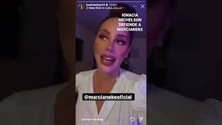 IGNACIA MICHELSON DEFIENDE AL MARCIANEKE DE CRITICAS CONTRA SU MUSICA marcianeke reggaetonchileno [upl. by Orly]