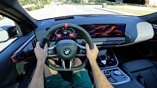 2025 BMW X3 M50i xDrive POV Drive Impressions and ASMR [upl. by Yrannav]