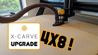 XCarve 4x8 Upgrade With Zenbot CNC [upl. by Mariand99]