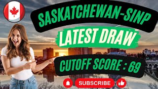 Canada  Saskatchewan  SINP Draw  27th Dec 2023 [upl. by Photima]