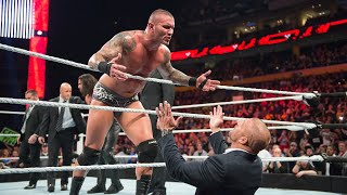 The Authority kick out Randy Orton On this day in 2014 [upl. by Ahsiekrats]