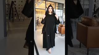 Laic work abaya burka hijabstyle design fashion subscribe follow [upl. by Lorain700]