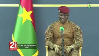 Burkina Faso le Président Ibrahim Traoré aux Burkinabés [upl. by Colby572]