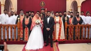 Shubha Chinnam  Dr Abraham Mar Seraphim  Indian Orthodox Wedding  Desert Chants  Sam Thomas [upl. by Naot]