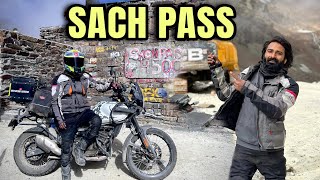 SACH PASS  Indias most toughest pass on HIMALAYAN 450 🔥 Killar to Sach Pass  2024 [upl. by Aimekahs]