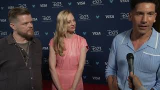 Joe Bernthal Elden Henson Deborah Ann Woll on Daredevil Born Again at D23 Expo 2024 [upl. by Auj]