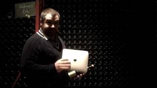 Sabering Champagne with iPad [upl. by Colvert]