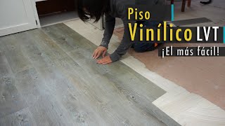 Como Instalar PISO LAMINADO VINILICO LVT  Tutorial Paso a Paso [upl. by Rayford]